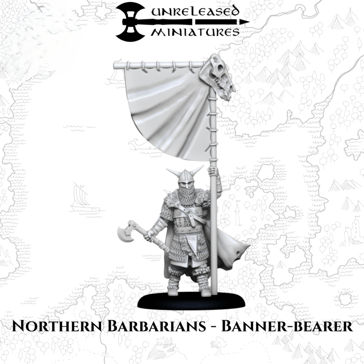 Barbaren des Nordens - Bannerträger
